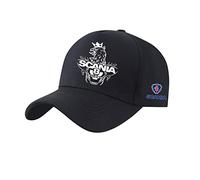 Floating Homme Casquette - SCA.nia Casquette de Baseball Réglable Bonnets Chapeaux Coton Ballcap Casquettes-Black||54-60cm