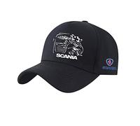 FLOATING Homme Casquette Visiere - SCA.nia Casquette de Baseball Coton Ballcap Casquette Réglable Chapeaux Casquettes-Black||54-60cm