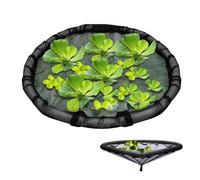 Floating Island Pond Protector (60-80CM) - Black Mesh Fish Barrier Net for Water Garden Plants | Heavy-Duty Aquatic Plant Guard for Ponds, Koi & Water Features