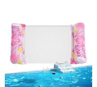 Floating Lounge - Outdoor Inflatable Water Mat, Comfortable Adult Pool Float with Ergonomic Headrest Advantage, Quick Setup Foldable Design Function, Ideal for Tanning Swimming Beach Lake River Recrea