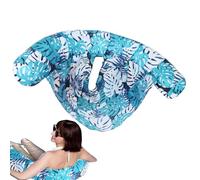 Floating Lounger, Pool Floats Adult, Inflatable Raft Hammock Lounge Chair, Comfortable Water Recliner, Excellent for Outdoor Games, Lake, River, and Summer Swimming Fun