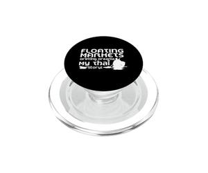 Floating Markets Drifting Dreams My Thai Story! A Journey PopSockets PopGrip pour MagSafe