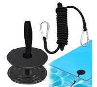 Floating Mat Straps Tether, Portable Water Pad Cord, Attachment Replacement Accessory for Beach Adventures, Lake Swimming, Outdoor Boating, Kayak Docking, Travel Storage, Floating Securing
