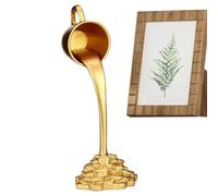 Floating Mug | Levitating Mug | Unique Mug Decor | Pour Gold Coin Floating Cup Ornament | Resin Pouring Splash Cafe Novelty Funny Pouring Splash Table Sculpture for Home Studio and Cafe Design Decor