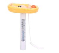 Floating Pool Thermometer | Accurate Temperature Meter for Swimming Pools/Hot Tubs/Spas | Cute Duck Design with Sturdy Rope, 0-50℃ / 30-120℉ Range