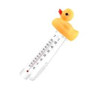 Floating Pool Thermometer - Duck Octopus Temperature Gauge System, Large Display Water Heat Measurement Accessory, String Attached Safety Indicator for Pond Lake Beach Hot Tub Aquarium Use | Durablee
