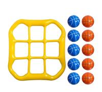 Floating Pool Toys - Funny Interactive Toss Games, Educational Water Play Set with High Visibility Rings, Outdoor Summer Vacation Gear, Beach Lake River Activity, Swimming Equipment for Boys Girls