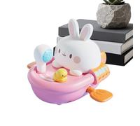 Floating Pull String Boat Bath Toy Animal Shape Spray Water Kids Play Time Entertainment Interactive Bathroom Shower Lightweight Durable Design | for Boys Girls Pool Beach Lake