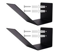 Floating Sports Cradle - Steel 13cm, Steel Display Hook, Space Saving Design | Secure Two Piece Set, Form Preserving Holder, Invisible Storage Mount For Stadium, Lounge, Dorm, Office, Apartment