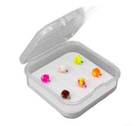 Floating Trout Egg Fly Lures 24pcs Hooks Kit Floating Trout Egg(E) | Razor- points, solid hooksets, 24pcs assorted sizes, floating action, trout salmon carp target