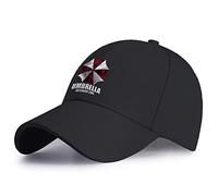 FLOATING Unisexe Casquette de Baseball - Resident ev-il Sport Casual Coton Casquette pour Hommes et Femmes, Léger Chapeau de Golf Réglable-Black||57-59cm