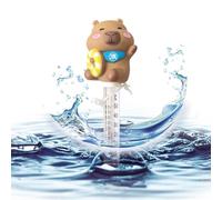 Floating Water Temperature Meter - 8.67 Inches ABS Cute Animal Design Pool Thermometer, Waterproof Swim Gauge | Spa Hot Tub Bath Pond Temperature Monitor, For Swimming Pools Home Backyard Use
