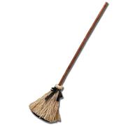 Floating Witch Broom,Moving Witches Broom,Animated Witch Brooms,with Spooky Sounds,for Indoor/Outdoor Halloween Porch Or Party (Colour)
