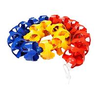 FloatingSafety Bouée Ligne avec corde en polyéthylène de 4 m et fil d'acier Accessoire essentiel pour la natation et le sauvetage 4 m Design multifonction durable