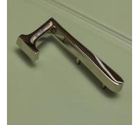 Floatinig Numéro de maison | Plaque de porte moderne de 12,7 cm | Numéros d'adresse de rue (nickel poli, 7)