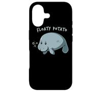 Floaty Potato Manatee Chubby Mermaid Funny Sea Cow Animal Coque pour iPhone 17