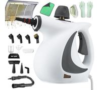 Floaty Steam Pro, Steameo Nettoyeur De 1050 W, 2,6 À 3,2 Bars, Nettoyeur Vapeur À Main Avec Buse Vapeur Orientable À 360° Pour La Maison, La Voiture, Sols, Canapés (C)
