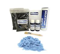 FLOC-KING Lot de 2 kits de flocage en poudre de flocage adhésif Bleu ciel