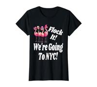 Flock It, Nous Allons à New York Girlfriend Getaway Matching T-Shirt Graphique avec Valeur