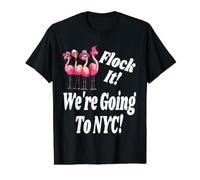 Flock It, Nous Allons à New York Girlfriend Getaway Matching T-Shirt Graphique avec Valeur
