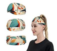 Flock of Birds Bandeau de sport extensible pour homme et femme - Évacuation de l'humidité - Pour la course à pied, le tennis