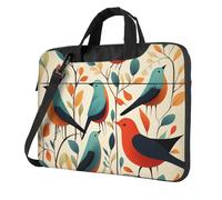 Flock of Birds Sacoche antichoc pour ordinateur portable 15,6" avec bandoulière Noir