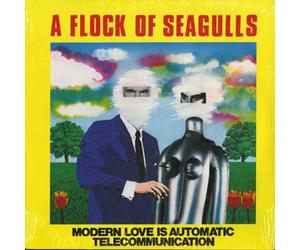 FLOCK OF SEAGULLS - modern love is automatic / telecommunication / dna / windows / you can LP
