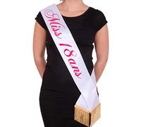 FLOCKAVENUE Écharpe anniversaire MISS 18 ANS | FABRIQUÉ EN FRANCE