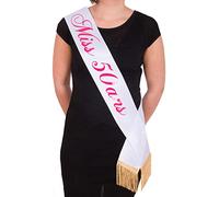 FLOCKAVENUE Écharpe Anniversaire Miss 50 Ans | FABRIQUÉ en France