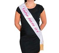 FLOCKAVENUE Echarpe de Miss personnalisée, personnalisable | FABRIQUÉ en France