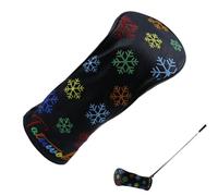 Flocon de neige Broderie Club de Golf Outil de Protection pour les Novices de Golf | Couverture de Club | Protection de Club de Sport | Enthousiastes, Professions | Couvre-tête en fer magnétique