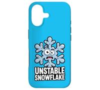 Flocon de Neige instable pour l'hiver, l'anxiété, la dépression, Noël Amusant Coque pour iPhone 17