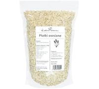 Flocons d’Avoine Naturels 1 kg | Petit-Déjeuner Sain et Équilibré | Source de Fibres & Protéines | Ingrédient Naturel pour Porridge & Muesli | Kuchnia Zdrowia