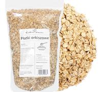 Flocons d’Épeautre Naturels 1 kg - Idéals pour le Petit-Déjeuner et la Cuisine Saine - Source de Fibres et de Protéines - KUCHNIA ZDROWIA