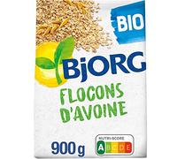 Flocons dAvoine 900g - Aliment diététique bio de qualité supérieure pour une alimentation saine et équilibrée - Sans Marque - Lot De 3