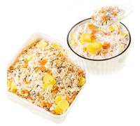 Flocons D'Avoine À La Citrouille Et Graines De Chia, Mélange Céréales 1000g, Porridge Protéiné Riche En Fibres, Préparation Rapide