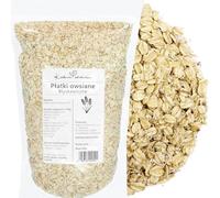 Flocons d'Avoine Broyés 1 kg - Pour porridge, muesli et petit-déjeuner | Texture agréable et utilisation polyvalente dans porridge, muesli, granola, yaourt, pâtisserie et recettes de petit-déjeuner.