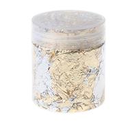 Flocons de feuille métallique - Imitation argent et or - Copeaux - Décoration des ongles - Autocollants pour la peinture, l'artisanat - Résine - Autocollants pour bijoux