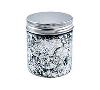 Flocons de film métallique imitation argent or flocons de feuille de feuille de feuille de feuille de paillettes décalcomanies décoration ongles art autocollants pour peinture moules en résine