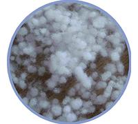 Flocons de rembourrage en fibres de polyester pour coussins et création Lavable jusqu'à 95°C Blanc Verpackungseinheit 4.000gr. = ca. 200 Liter blanc