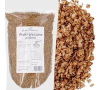 Flocons De Sarrasin Grillés Naturels 1 kg - Sans Gluten, Source De Protéines Et De Fibres, Idéals Pour Porridge, Muesli, Crêpes Et Recettes Équilibrées - Kuchnia Zdrowia
