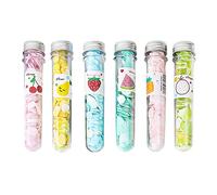 Flocons de savon moussant parfumés jetables et portatifs avec boîte rangement Articles nettoyage pour le lavage des mains en déplacement activités camping la randonnée les voyages professionnels