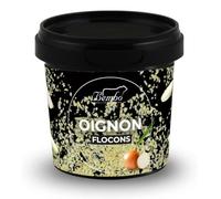 Flocons d'Oignon Bembo 50 g - Épice Naturelle Déshydratée pour Sautés, Sauces et Condiments - Emballage Anti-Lumière et Anti-Oxydation