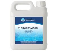 Floculant | 2,5 l | Liant pour particules de saleté | Pour une eau de piscine propre et claire | Dans un bidon pratique | Comfortpool
