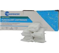 Floculant Pool Cartouches 8 x 125g pour systèmes de Filtration Sable & Verre 1Kg11390Clarificateur pour eaux TroublesEau cristallineAccessoires de PiscineFabr. Europe