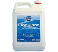Floculant - PROQUISWIM - 5 L - Clarifie l'eau - Agglomère les particules - Blanc