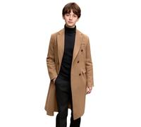Flodxo Manteaux en laine à double boutonnage pour garçons - Veste élégante et décontractée - Trench-coat pour enfants - Manteau coupe-vent pour l'automne et l'hiver - Coupe classique, kaki, 11-12 ans