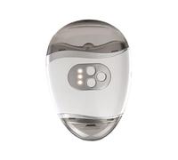 FloElectric Nail Trimmer - Rechargeable Automatic Clipper, LED Light for Women Grooming, Kids and Adults with Safe Precision Function, Nails Cutter for Mom Him Her Senior Baby, White