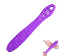 Flogger BDSM 35 cm en cuir et caoutchouc - cravache érotique flexible avec paddle en silicone, accessoire fétichiste pour couples, jeu de rôle et spanking sensuel