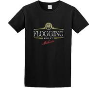Flogging Molly Cotton Cotton Round Neck Shirt for Men T-Shirts à Manches Courtes(Large)